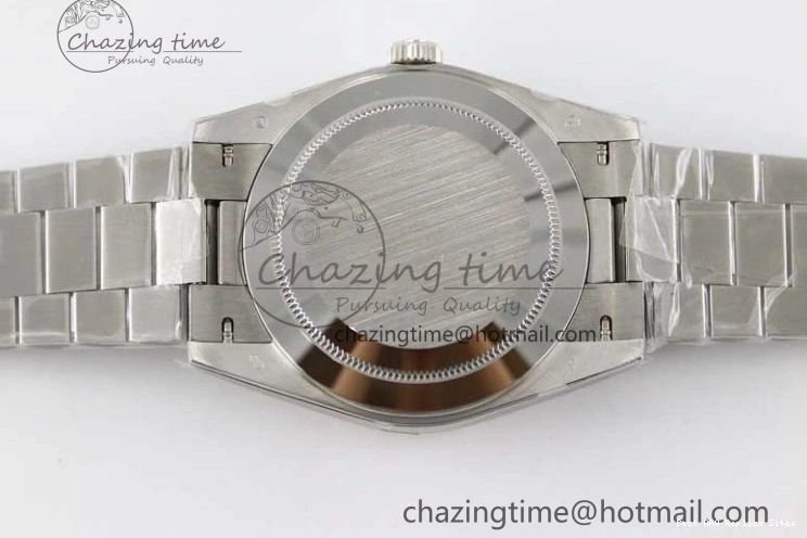 Good Copy Rolex Watches Steel Ice 40mm Best TWF 1:1 2357 SS Arabic A Comfortable Bracelet Edition 904L on Day SS Blue Date Dial 0118